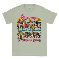 Matcha give me coffee to get me started and jesus to keep Classic Tee - Zillion Design Studio