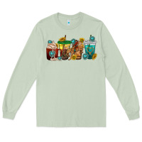 Matcha western rodeo coffee cup Long Sleeve Tee - texasbilliewilder