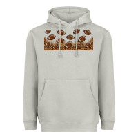 Leopard American Football Libbey Glass Heavyweight Hoodie | Teevron