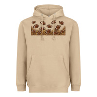 Mushroom leopard american football libbey glass Heavyweight Hoodie - HRA Design Shop