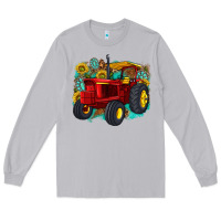 Moon Dust western tractor Long Sleeve Tee - texasbilliewilder