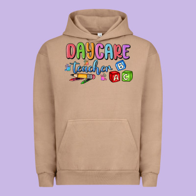 Daycare Teacher Urban Hoodie Designed By Maliassmallbusiness