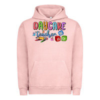 Pigment Salmon daycare teacher Urban Hoodie - MaliasSmallBusiness