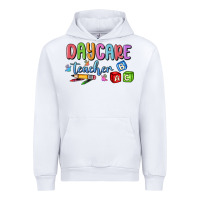 White daycare teacher Urban Hoodie - MaliasSmallBusiness