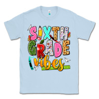 Dusty Blue sixth grade vibes Classic Tee - texasbilliewilder