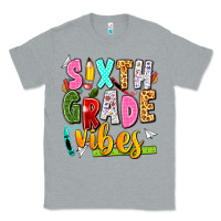 Heather Grey sixth grade vibes Classic Tee - texasbilliewilder