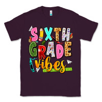 Plum sixth grade vibes Classic Tee - texasbilliewilder