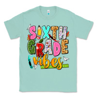 Seafoam sixth grade vibes Classic Tee - texasbilliewilder