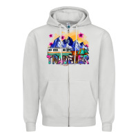 Dove Grey traveler Zipper Hoodie - Zillion Design Studio