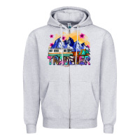 Heather Grey traveler Zipper Hoodie - Zillion Design Studio