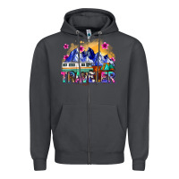 Smoke traveler Zipper Hoodie - Zillion Design Studio