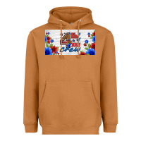Meerkat floral 4th of july crew license plate Heavyweight Hoodie - HRA Design Shop