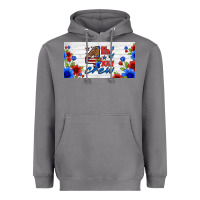Storm floral 4th of july crew license plate Heavyweight Hoodie - HRA Design Shop
