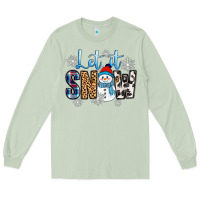Matcha let it snow Long Sleeve Tee - Zillion Design Studio