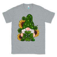 Heather Grey st patricks day shamrock gnomes  sunflowers Classic Tee - RanaPortraitStore