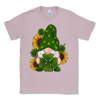 Lilac st patricks day shamrock gnomes  sunflowers Classic Tee - RanaPortraitStore