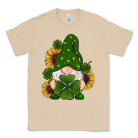Mushroom st patricks day shamrock gnomes  sunflowers Classic Tee - RanaPortraitStore