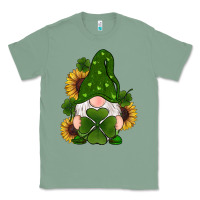 Sage st patricks day shamrock gnomes  sunflowers Classic Tee - RanaPortraitStore