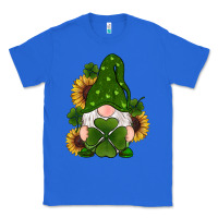 True Royal st patricks day shamrock gnomes  sunflowers Classic Tee - RanaPortraitStore