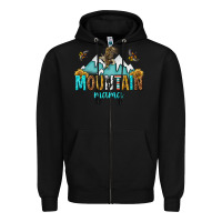 Black mountain mama Zipper Hoodie - texasbilliewilder