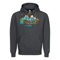 Smoke mountain mama Zipper Hoodie - texasbilliewilder