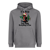 Storm It's Fine I'am Fine Everything Is Fine Heavyweight Hoodie - FaDigitalArtStudio