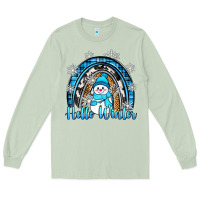 Matcha hello winter rainbow Long Sleeve Tee - Zillion Design Studio