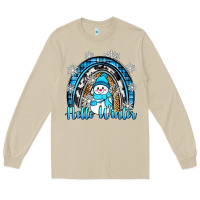 Mushroom hello winter rainbow Long Sleeve Tee - Zillion Design Studio