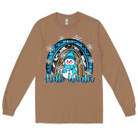 Toasted Coconut hello winter rainbow Long Sleeve Tee - Zillion Design Studio