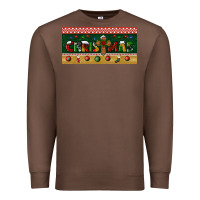 Chestnut christmas with cross license plate Premium Sweatshirt - BundleAndBundleShop