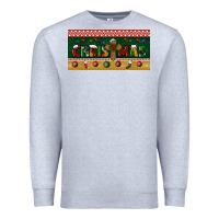 Heather Grey christmas with cross license plate Premium Sweatshirt - BundleAndBundleShop