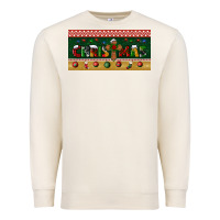 Sandshell christmas with cross license plate Premium Sweatshirt - BundleAndBundleShop