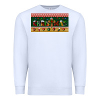 White christmas with cross license plate Premium Sweatshirt - BundleAndBundleShop