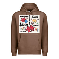 Chestnut autism Premium Hoodie - MaliasSmallBusiness
