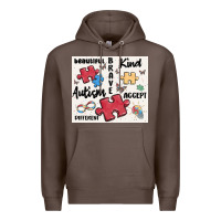 Coffee autism Premium Hoodie - MaliasSmallBusiness
