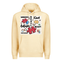 Pina Colada autism Premium Hoodie - MaliasSmallBusiness