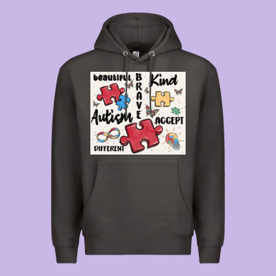 Autism Premium Hoodie Designed By Maliassmallbusiness