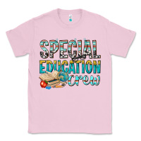 Bubblegum Pink special education crew Classic Tee - texasbilliewilder