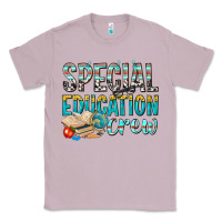 Lilac special education crew Classic Tee - texasbilliewilder