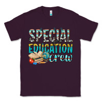 Plum special education crew Classic Tee - texasbilliewilder