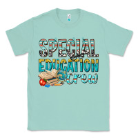 Seafoam special education crew Classic Tee - texasbilliewilder