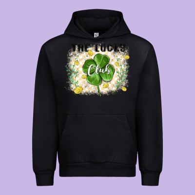 The Lucky Club Urban Hoodie Designed By Maliassmallbusiness