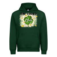 Forest Green the lucky club Urban Hoodie - MaliasSmallBusiness