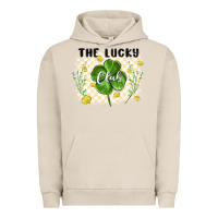 Pigment French Oak the lucky club Urban Hoodie - MaliasSmallBusiness