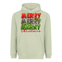 Matcha Merry christmas Heavyweight Hoodie - FaDigitalArtStudio