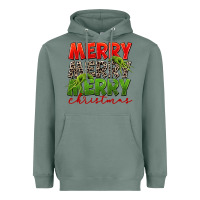Sage Merry christmas Heavyweight Hoodie - FaDigitalArtStudio