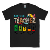 Black battery life of a teacher Classic Tee - Zillion Design Studio