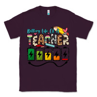Plum battery life of a teacher Classic Tee - Zillion Design Studio
