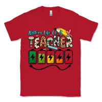 Red battery life of a teacher Classic Tee - Zillion Design Studio