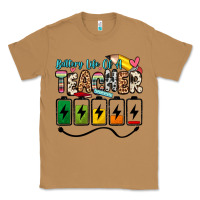 Toasted Coconut battery life of a teacher Classic Tee - Zillion Design Studio